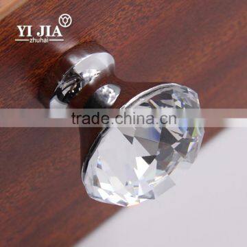 Shiny Diamond Furniture Accessories Cabinet Glass Handle Knob photo-5
