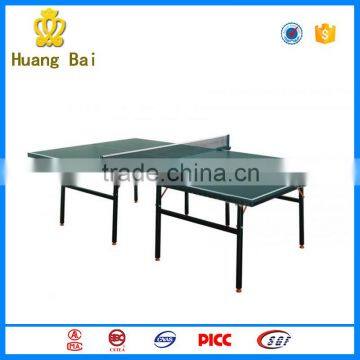 Easy Folding Table Tennis Table With Wheel Ping Pong Table Outdoor School Gym Equipment photo-2
