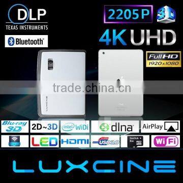 Luxcine 1500 Lumens 2205P Home Theater Bluray 3D Android OS LED DLP Projector