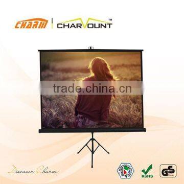 1:1,4:3,16:9 aspet ratio tripod projection screen