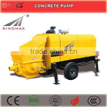 60, 80m3/h Diesel Trailer Concrete Pump, Stationary Concrete Pump for sale, China Top Quality