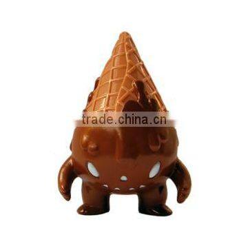 oem plastic customized toy lovely chocolate browness icecream factory for child