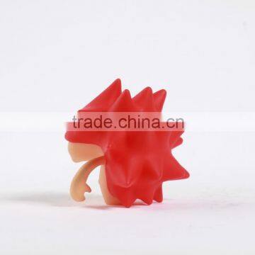 Hedgehog Shape Colorful Vinyl Toy, DIY Vinyl Anmials Toy Manufacturers, High Quality Vinyl Toys photo-5