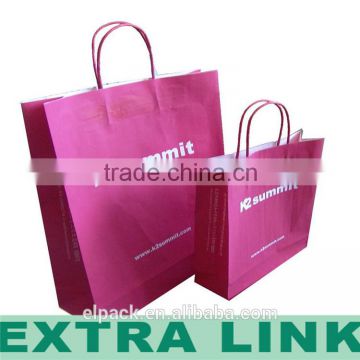 Extra Link Custom Gift Reuseable Shopping Paper Bags Printed Logo Wholesale