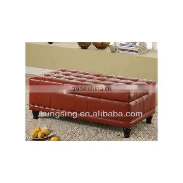 long storage ottoman bench with cushion