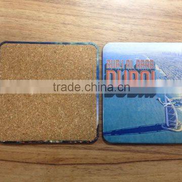 custom metal cork coaster