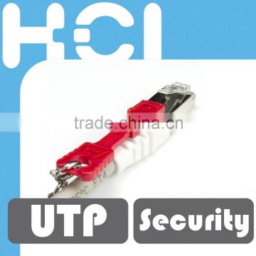 Cat6 UTP Stranded Secured Lock RJ45 Patch Cord for Data Center