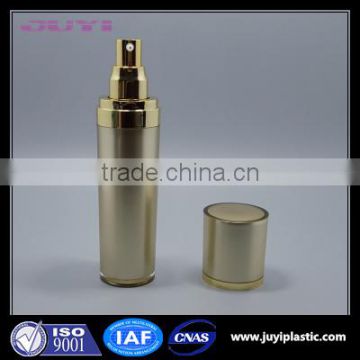 80ml 120ml wholesale high quality luxury gold cosmetics acrylic serum lotion bottles