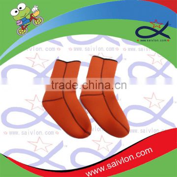 Seam glued diving sock neoprene material