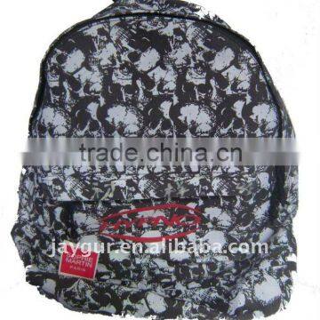 Skull print school bags and backpack