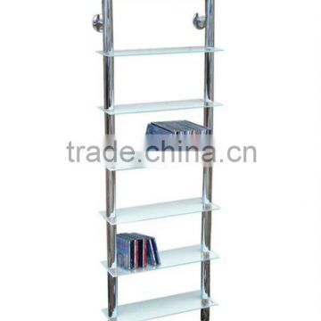 Wall Mounted Glass CD / Media / Storage Shelves