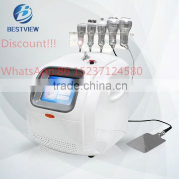 Cavi Lipo Machine Promotions!!!Ultrasonic Cavitation+Vacuum Liposuction+Laser+Bipolar RF+Roller Massage Best Slimming Beauty Machine BM-188 Non Surgical Ultrasound Fat Removal