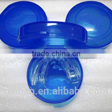 Silicone teeth whitening mouth tray anti snoring mouthpiece