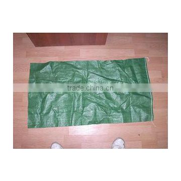 China manufacturer provide green pp woven bag