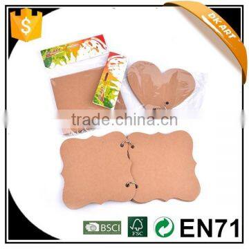 With quality warrantee,factory supply,Shaped Chipboard Scrapbook