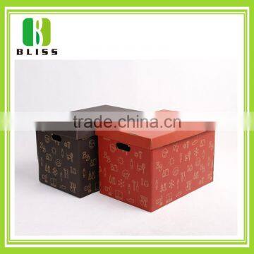 Cheap top-grade customize cloth paper package box