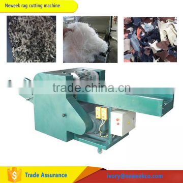 Neweek medical waste quilt cartons cutter fiber rag cutting machine