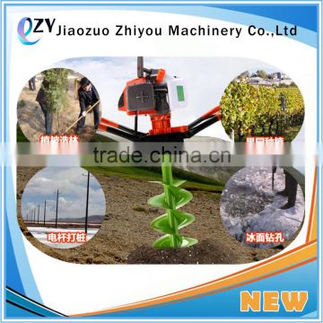 top selling Gardon Tools Earth Auger/Tree Hole Digging Machine/Ground Screw Drill(0086 15639144594)