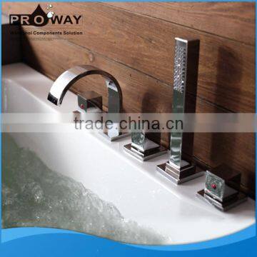 Hot Sale Waterfall Faucet Set With Mutilfunction Elegant Handheld Shower faucet Set