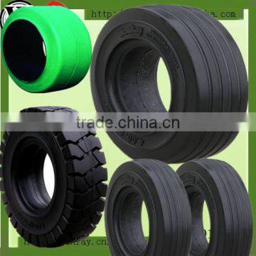 REACH Certificate Scissor Lift Platform 4.00 x 8 Solid Tires, Tires for Aerial Platforms photo-2