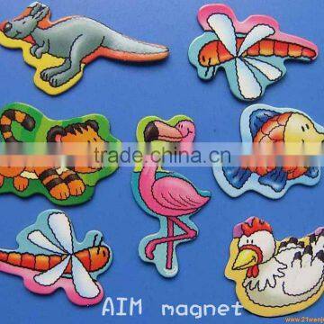 cute animal soft rubber magnet gift