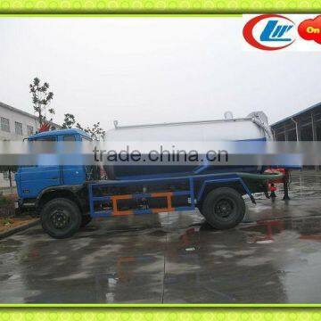 DongFeng 8000L suction -type sewer scavenger jet vacuum trucks