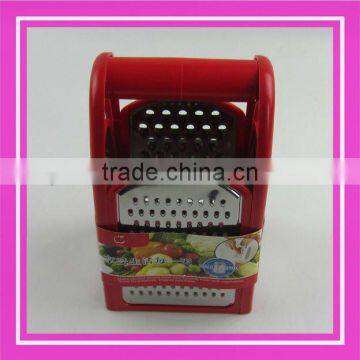 4 Side Kitchen Grater Stainless Steel Grater With Plastic Handle