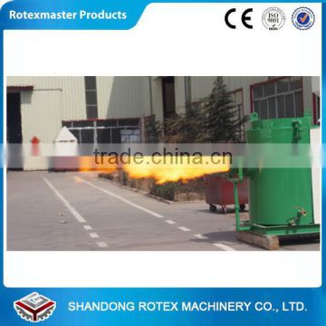 PLC Control Rice Husk Biomass Wood Pellet Burner Provide Hot Air to Dryer