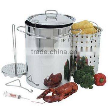 Stainless turkey pot