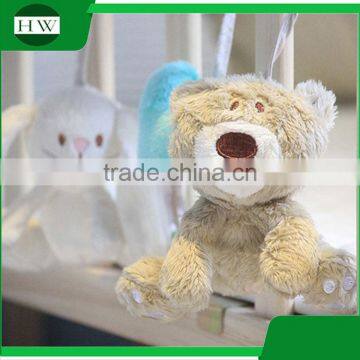 Best Christmas Gift Soft Baby Crib Bed Cot Hanging Plush Musical Rattle Toy photo-3