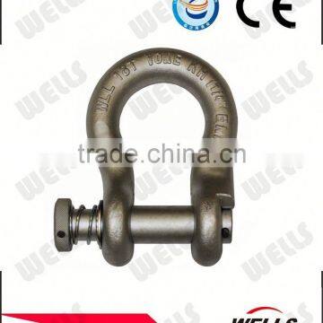 Carbon steel screw pin u.s.dee shackle