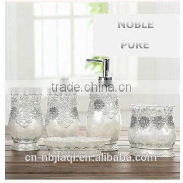 5pcs of Resin Bathroom Accessories Set