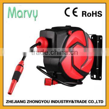 30ft (10m) Automatic Retractable Wall Mounted Garden Hose Reel photo-2
