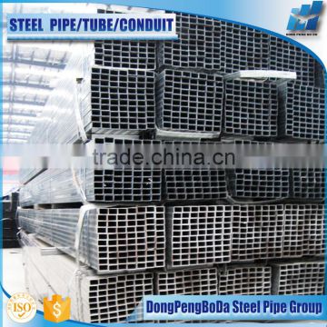 20*30mm Hot dipped galvanized square tube rectangular steel tube