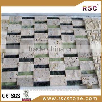 Travertine marble mosaic art pictures marble pattern