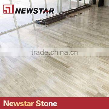Projects Wooden Stone Tile Light Wood Grain Marble White Wood Marble photo-5