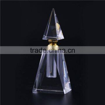 Newest sale custom design color crystal perfume bottle manufacturer sale