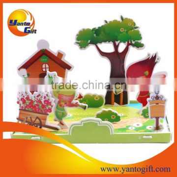 Eco Friendly New Design 3D puzzle for enducational kids