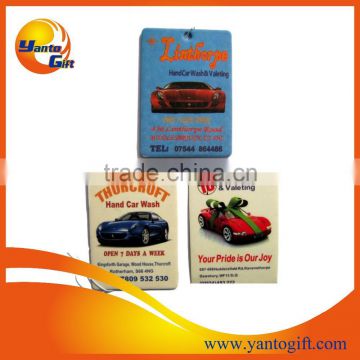 Promotional Full Printing Car air freshener Card