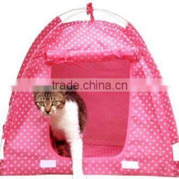 Foldable Dog Tent Folding portable POP UP Pet bed tent house kennel indoor cat cages