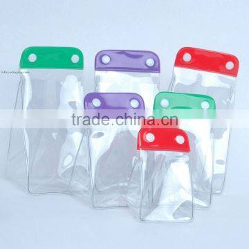 custom packing clear pvc bag for bra