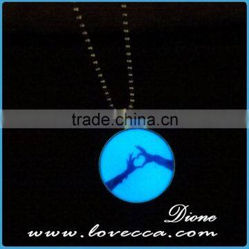 Christmas Gift Jewelry Glow in Dark Luminous Necklace for Women photo-5