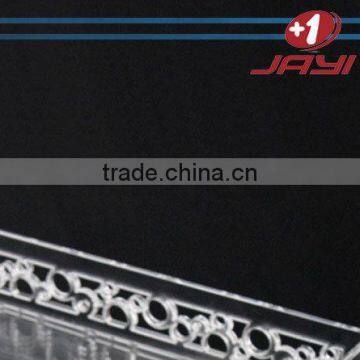 Non-slip Plexiglass Plastic Acrylic Serving Tray photo-5