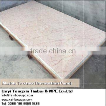 038 Factory Price Marble Texture Bathroom Wall Covering Panels Decorative Panel photo-3