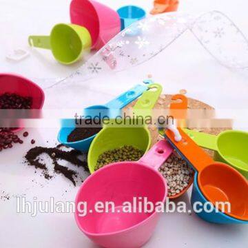 High Quality Colorful Plastic 4pc Measuring Spoon Set photo-5