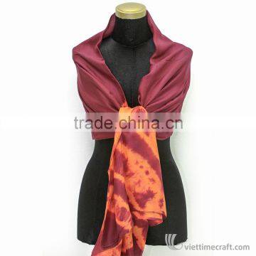 100% habutai silk shawls