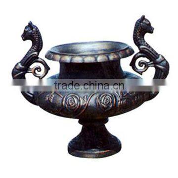 outdoor cast iron flowerpot for garden,antique cast iron flower pots