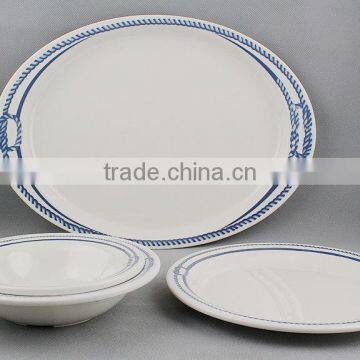 eco-friendly plastic tableware dinnerware sequare melamine bowl	,mt1159	color melamine tableware