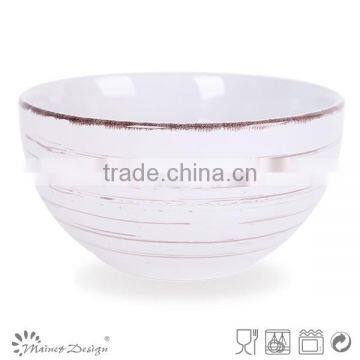 5.5 Inch Ceramic Stoneware Handpaiting Cereal Bowl photo-4