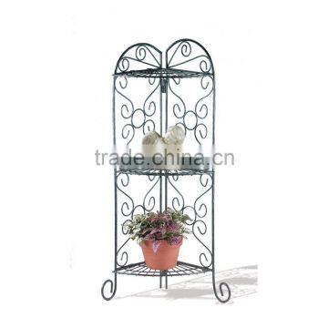 2016 Unique Design 3 Layers Metal Material Metal Wire Flower Rack photo-3